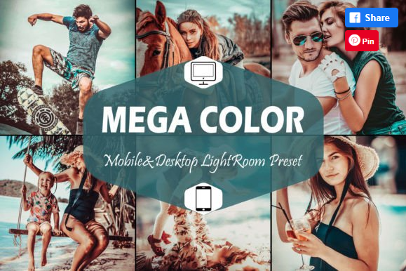 [Creativefabrica] 10 Mega Color Lightroom Presets