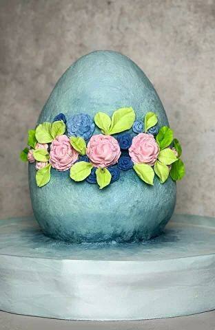 [Gala.cake.couture] Торт пасхальное яйцо (Галина Егиазарян)