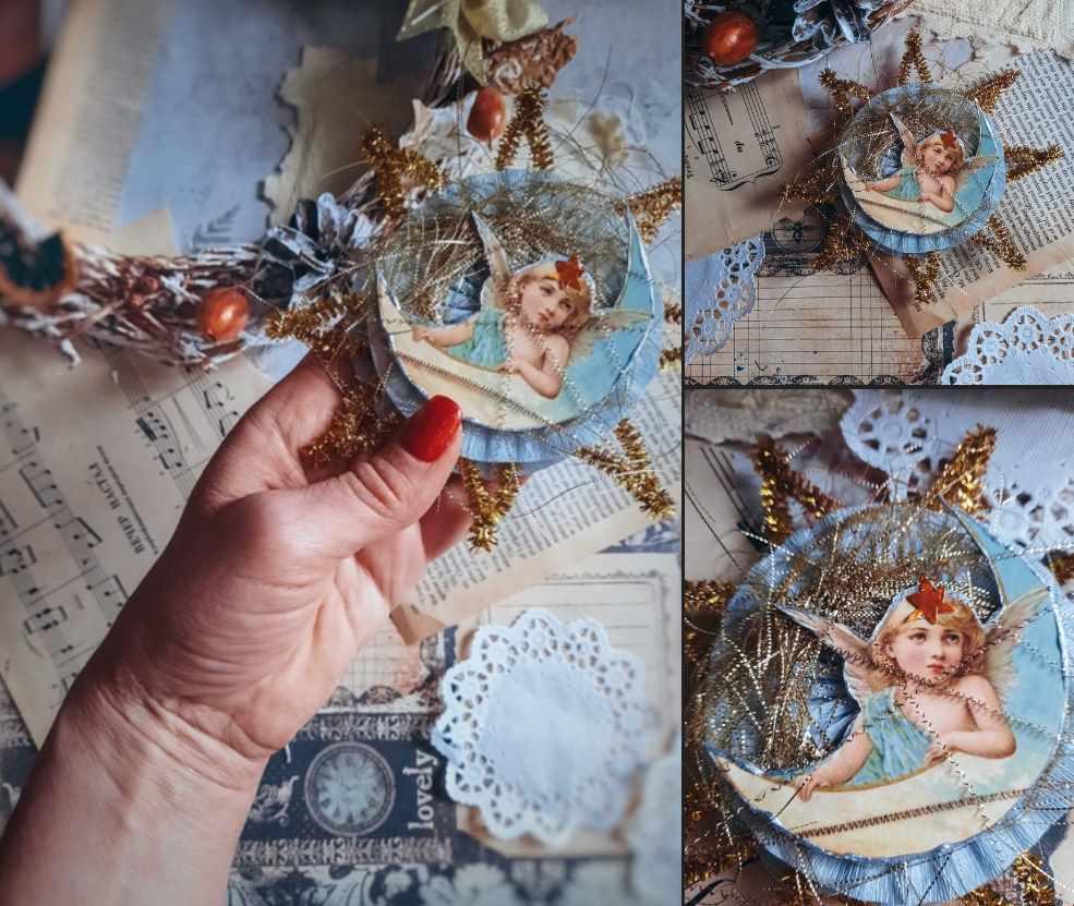 Мастер класс по 8-ми конечной звездочке. Рождественская звездочка (Юлия Соколова)