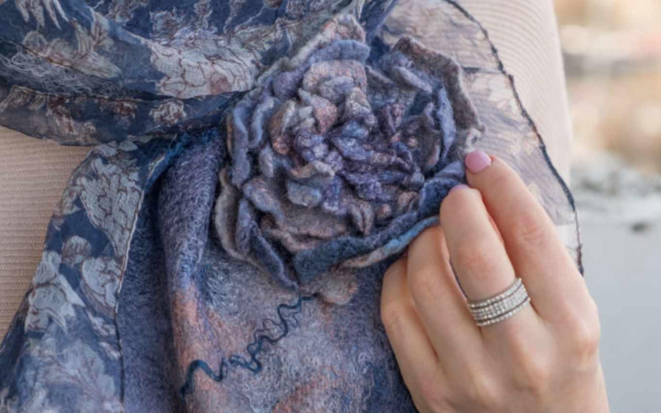 Украшения к весне: цветок, браслет и колье (Катя Ветрова)