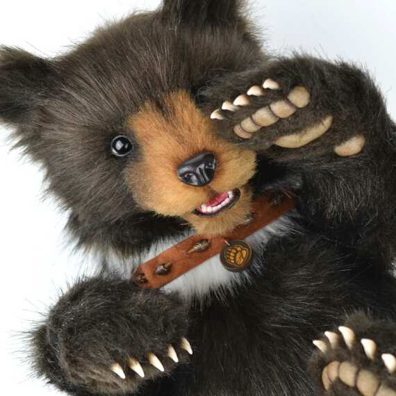 Видеокурс "Мишка в стиле натюр с подвижной челюстью" (Анастасия Аржаева-Масловская)