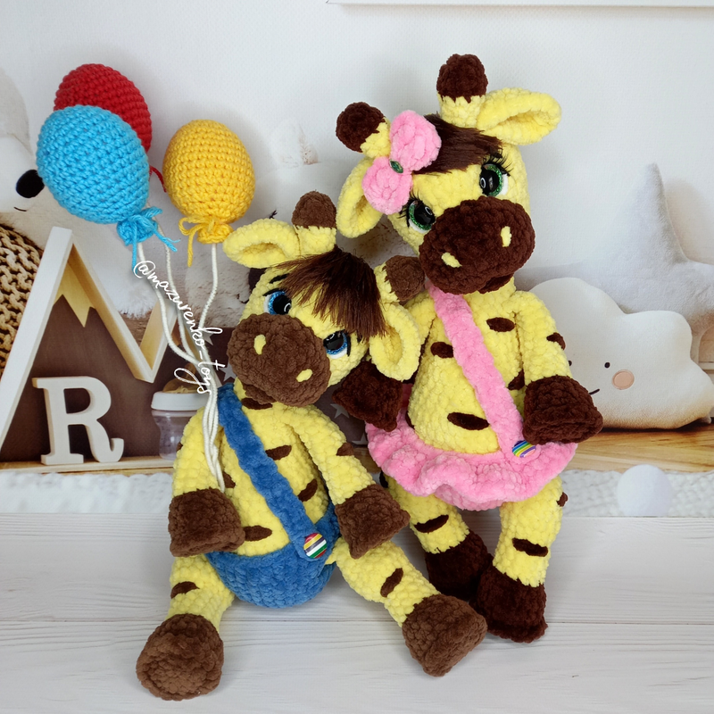 Малыши жирафики (Евгения Мазуренко)