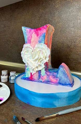 [Gala.cake.couture] Торт Love (Галина Егиазарян)