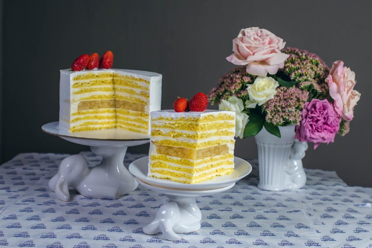 Торт Пино Колада (Юлианна Сухотерина)