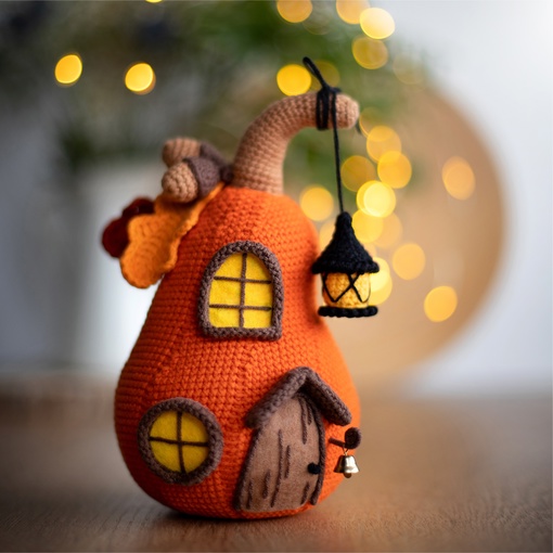 [dorogina_toys] Домик тыква (Елена Дорогина), фото 1 из 1.