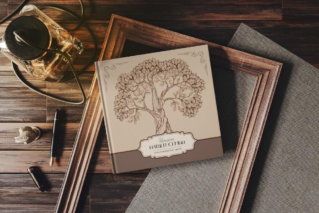 [mironova.studio] PSD-Шаблон семейного альбома Семейное древо. Размер 30х30 (Ирина Миронова)