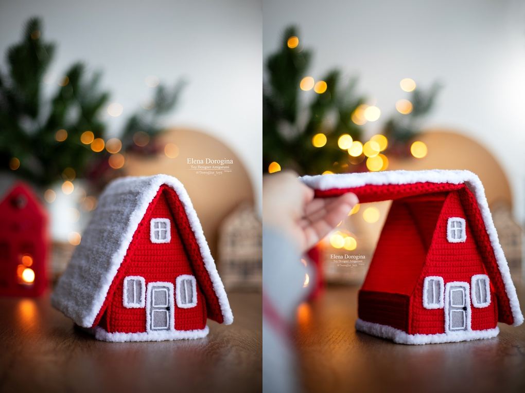 [dorogina_toys] Зимний домик (Елена Дорогина)