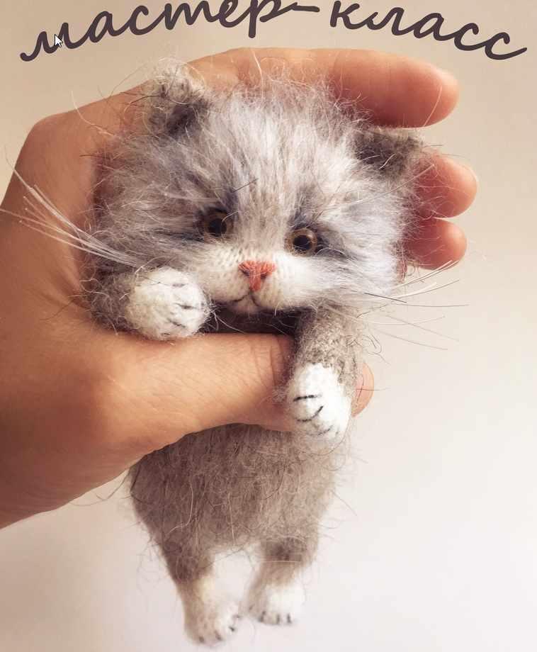 [Игрушка] мастер класс Ручной котенок (Ольга Бессогонова)