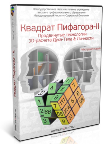 Квадрат Пифагора-II. (Курс нумерологии Галины Губановой)