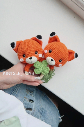 Погремушка Лис (Мария Кинцле)