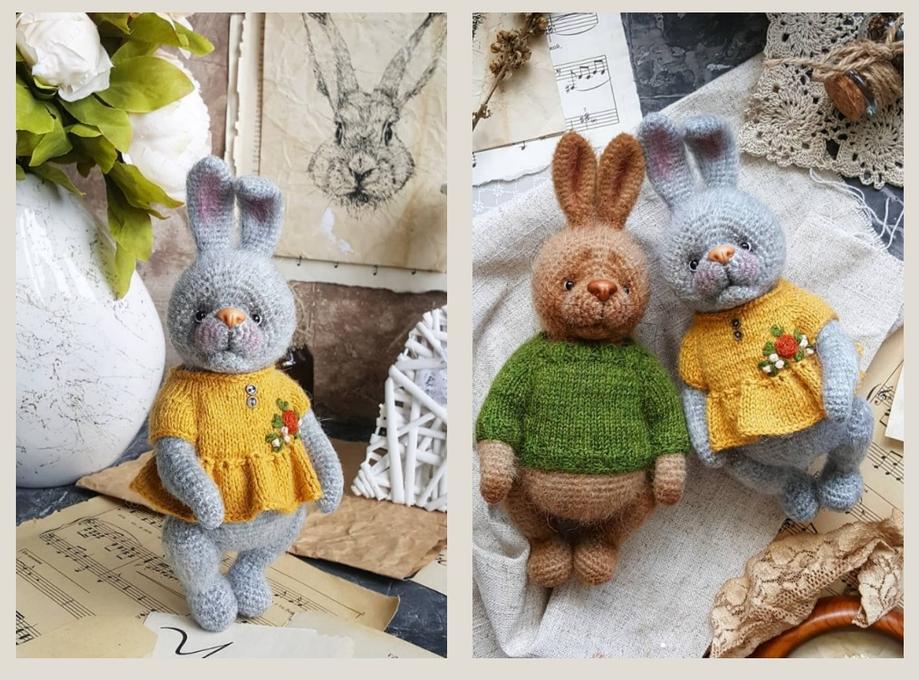 [my_good_bears] Зайка в одежде. Крючок (Евгения Костюкова)