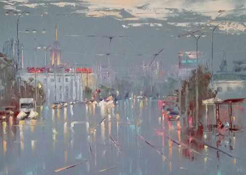 Огни вечернего города (Татьяна Букреева)