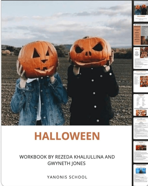 [Yanonis School] Workbook Halloween A2 (Резеда Халиуллина)