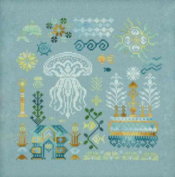 Электронная схема Атлантида. Медуза (Галина Егоренкова)