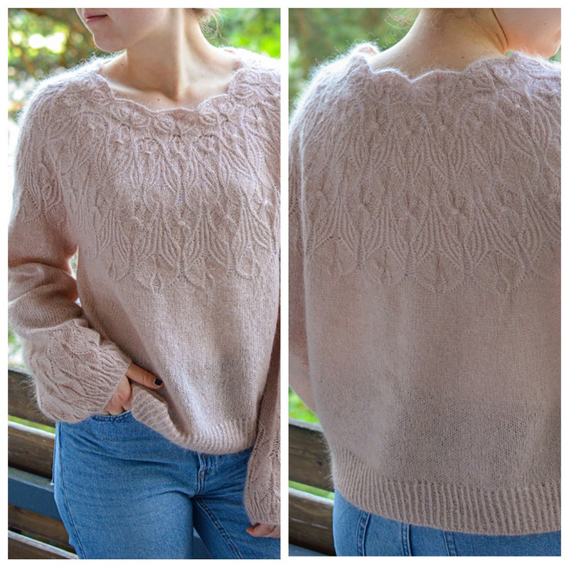 [Ravelry] Блузка Айслин (Валентина Богданова)