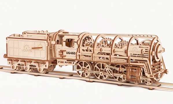 [D_TORSO] Локомотив - модель из фанеры вектор (Евгений Корнаков)