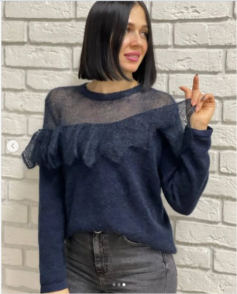 [sab.irina] Кофточка Новогодняя ночь (Ирина Сабирова)