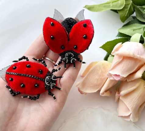 [vashabrosh] Экспресс мастер класс Божья коровка (Светлана Игнатьева)