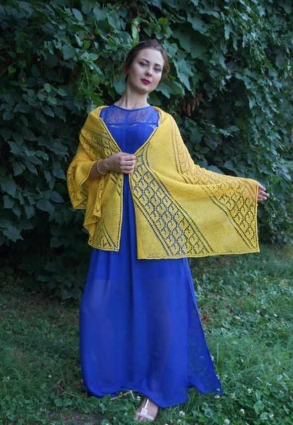 Палантин Чернила (Татьяна Гобрусева)