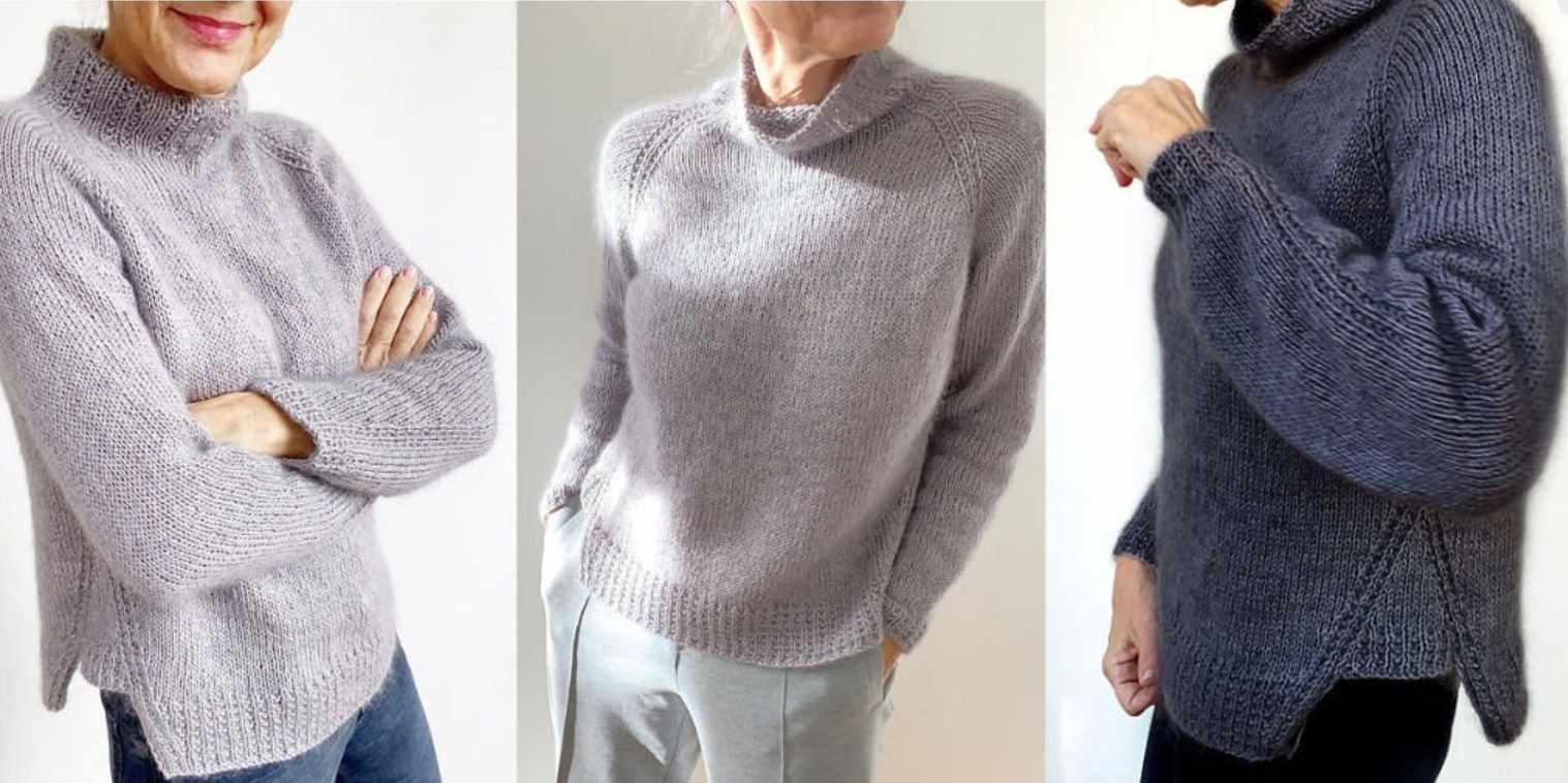 [Вяжи.ру] Мягкий свитер спицами CozyX