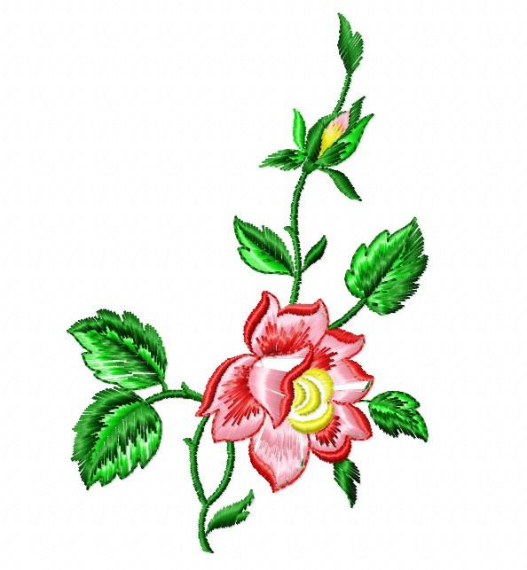 [Embgallery] Дизайны машинной вышивки. Розы