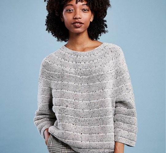 Джемпер с круглой кокеткой «Lamana»