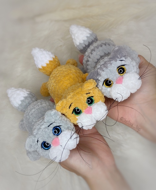 [Zheltova_toys] Котёнок Миу (Светлана Желтова)