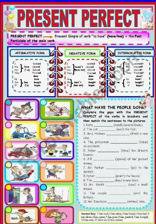 [Фоксфорд] Марафон по английскому языку Present Perfect