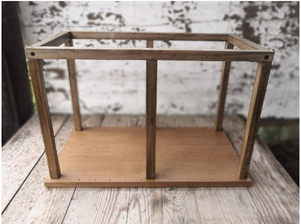 Изготовление каркаса для плетеного короба (Вера Кулигина)