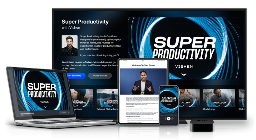 [Mindvalley] Super Productivity (Vishen), фото 1 из 1.