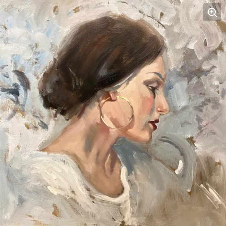 Портрет в стиле Джереми Манн (Фания Сахарова)