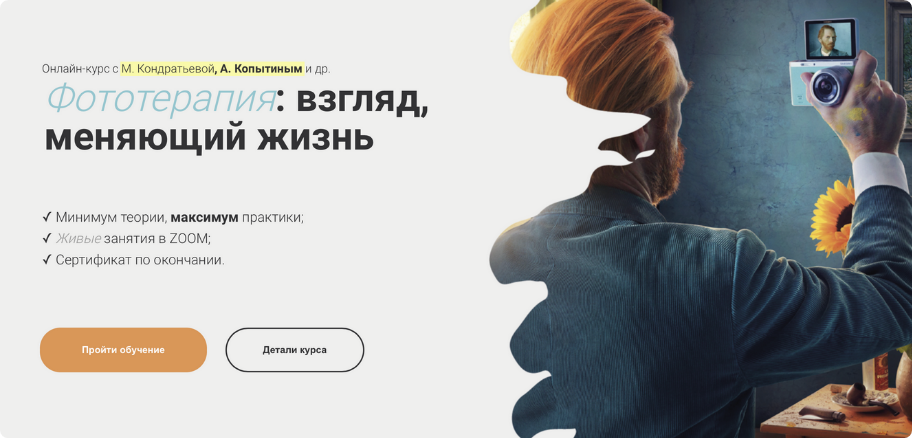 Фототерапия: взгляд, меняющий жизнь. Пакет Эксперт (Марка Кондратьева, Александр Копытин)