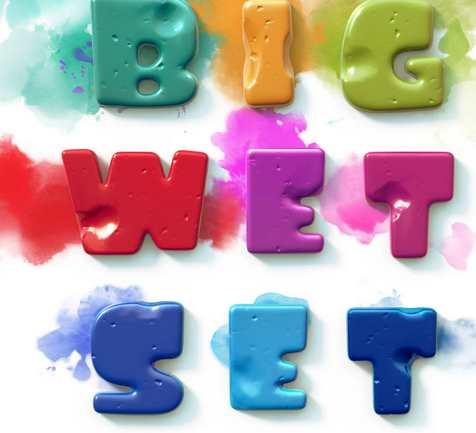 BIG WET SET - Watercolor, Gouache & Ink Brushes for ProcreateBIG WET SET - Кисти для акварели, гуаши и туши для Procreate (MattyB)