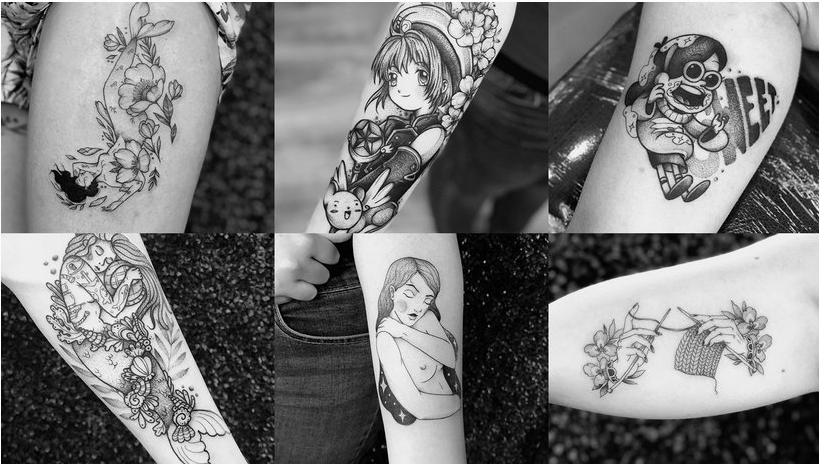 Тату для начинающих (Polilla Tattoo)