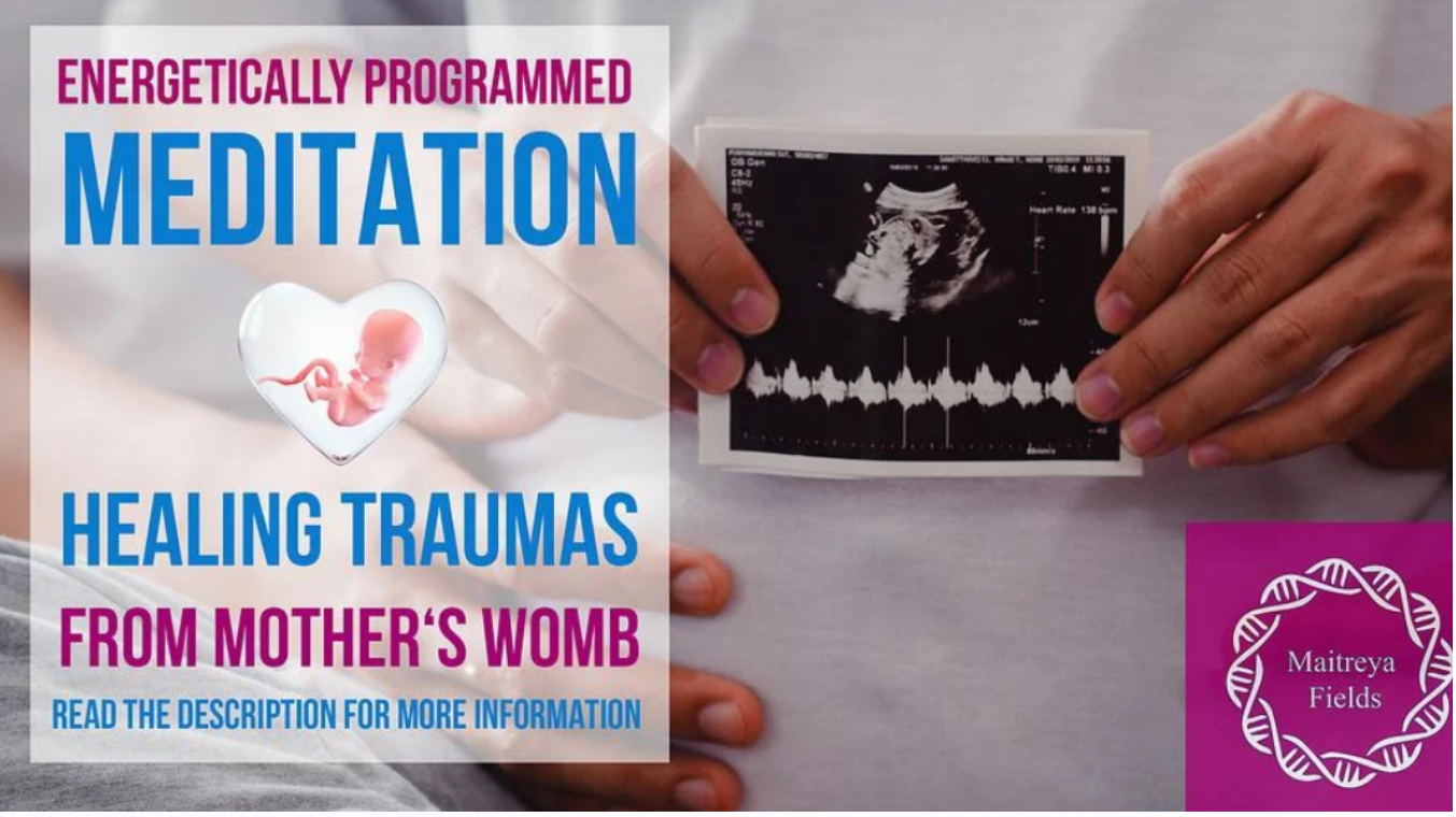 [Maitreya Fields] Безграничная любовь к младенцу в утробе матери (к себе в прошлом). Mother womb