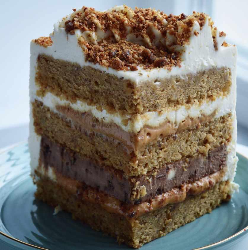 [Кондитерка] Техническая карта торт «Кофейно-ореховый» (selfsweets_spb)