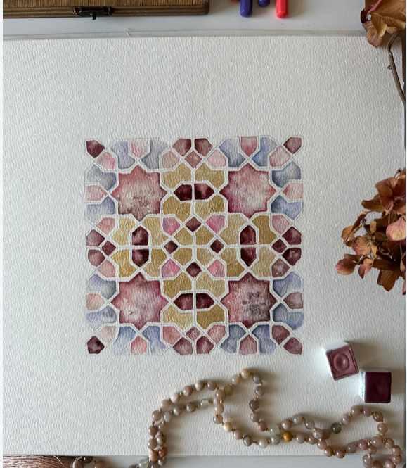 [mandala_lovestore] Храмовая Геометрия. Узор 2 (Татьяна Потехина)