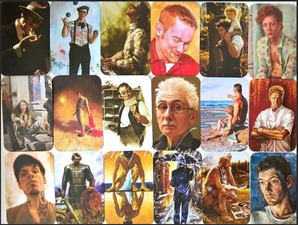 Метафорические ассоциативные карты “Образ мужчины” (Юлия Демидова)