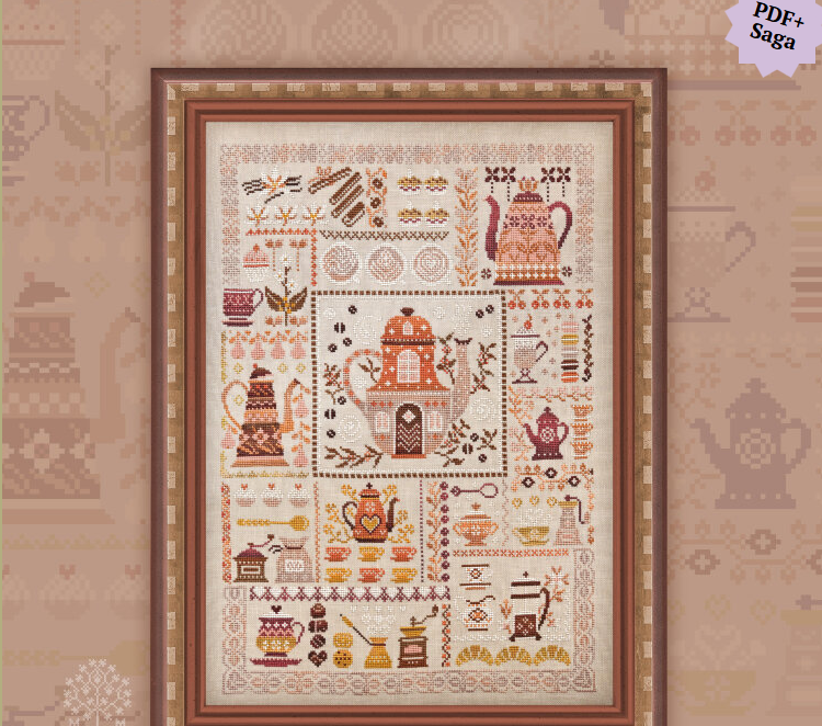 Электронная схема Кофейный семплер (Галина Егоренкова), фото 1 из 1.