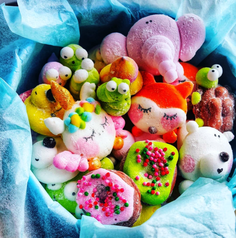 [nebesnyii_mindal] Видеоурок по приготовлению зверюшек из маршмеллоу 2018