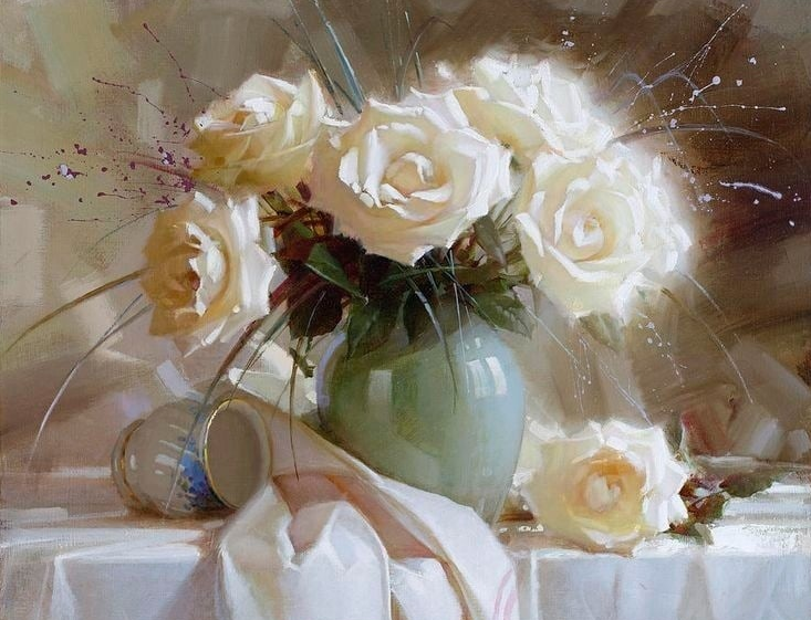 Светящиеся цветы (Виталий Антипин)