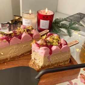 Чизкейк Фисташка-Малина (Екатерина Перегудова) @cupketik