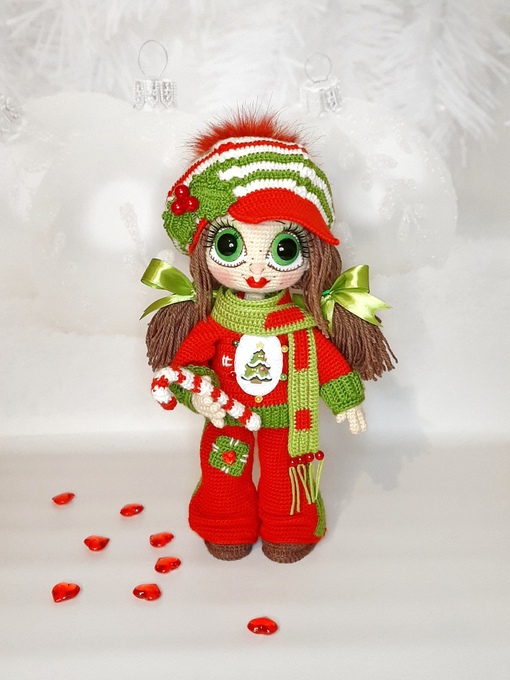 [Вязаный мирок Феи] Кукла Стиляжка (Екатерина Фомина)