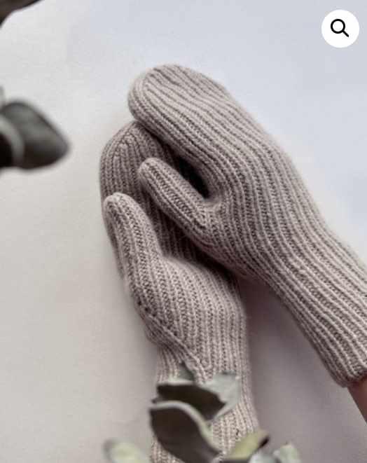 Варежки Ледяные линии (Катерина Родимова)