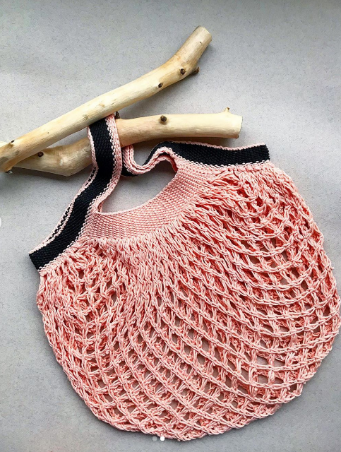 Авоська спицами (Светлана Варганова)