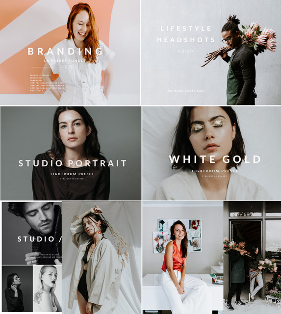 Пресеты для брендинга. Branding Lightroom Preset Bundle (Jenny Wu)