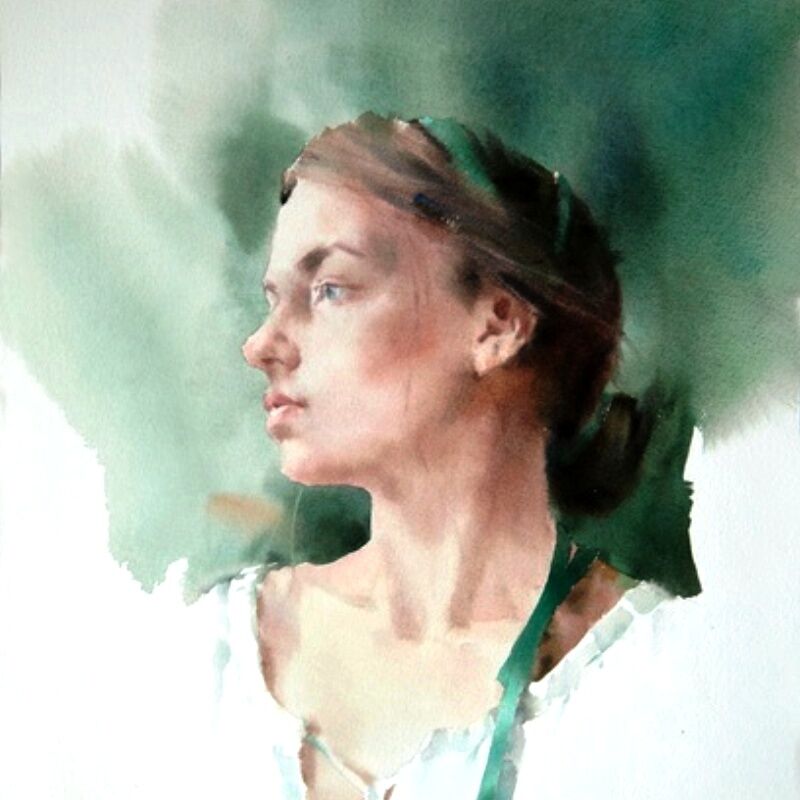 [enterclass] Портрет девушки (Виктория Акулова)