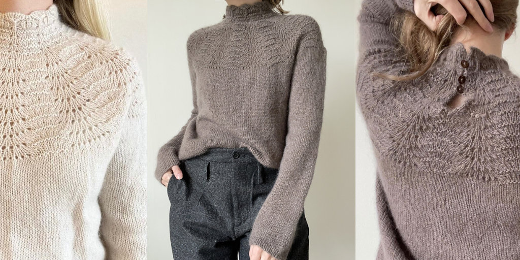 [Вяжи.ру] Джемпер женский Peacock (Lene Holme Samsøe), фото 1 из 1.