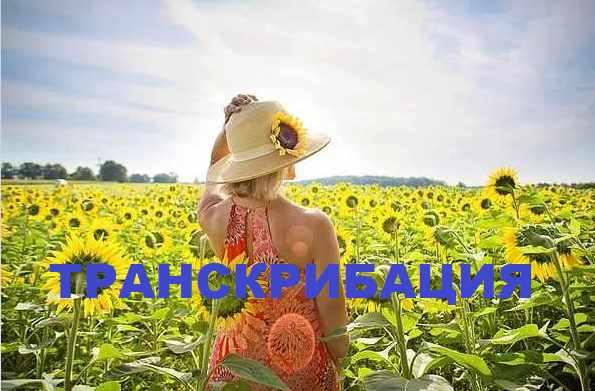 Транскрибация. Высокие вибрации (Lee)