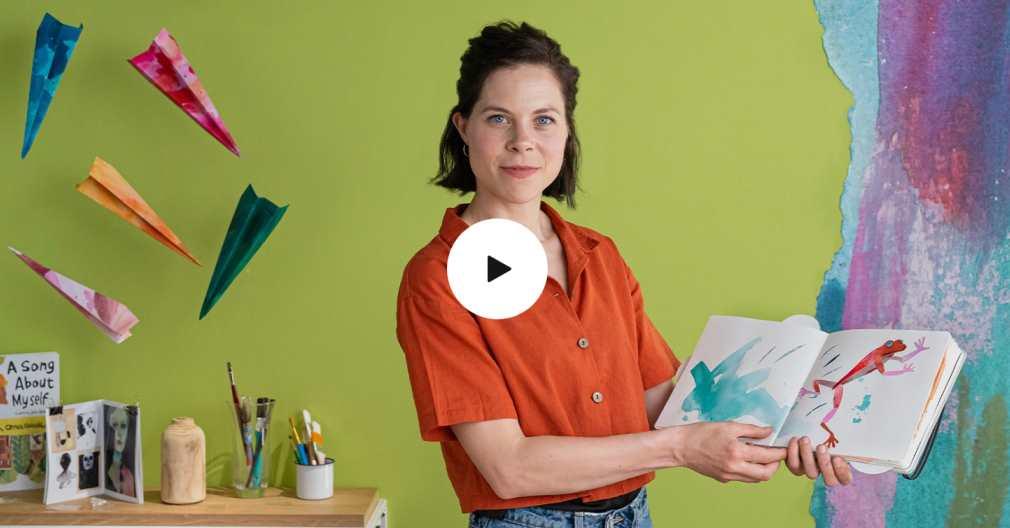 [domestika] Творческий акварельный скетчинг для начинающих (Лаура МакКендри, Laura McKendry)